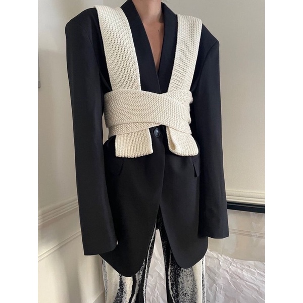 YUKI Multiuse Wrap Knit Top