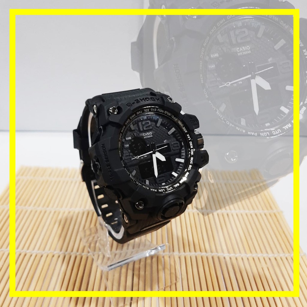 GARANSI TERMURAH!!! Jam Tangan Pria Murah Casio G-shock Dual Time GWG-1000