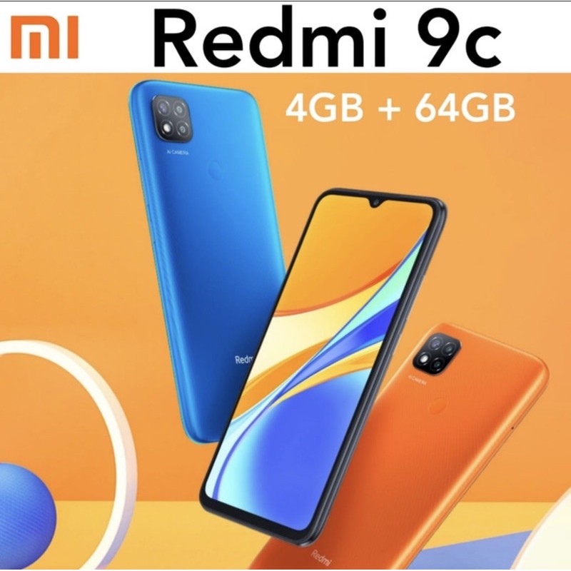 Xiaomi Redmi 9C 3/32 , 4/64 Garansi Resmi Xiaomi-4/64