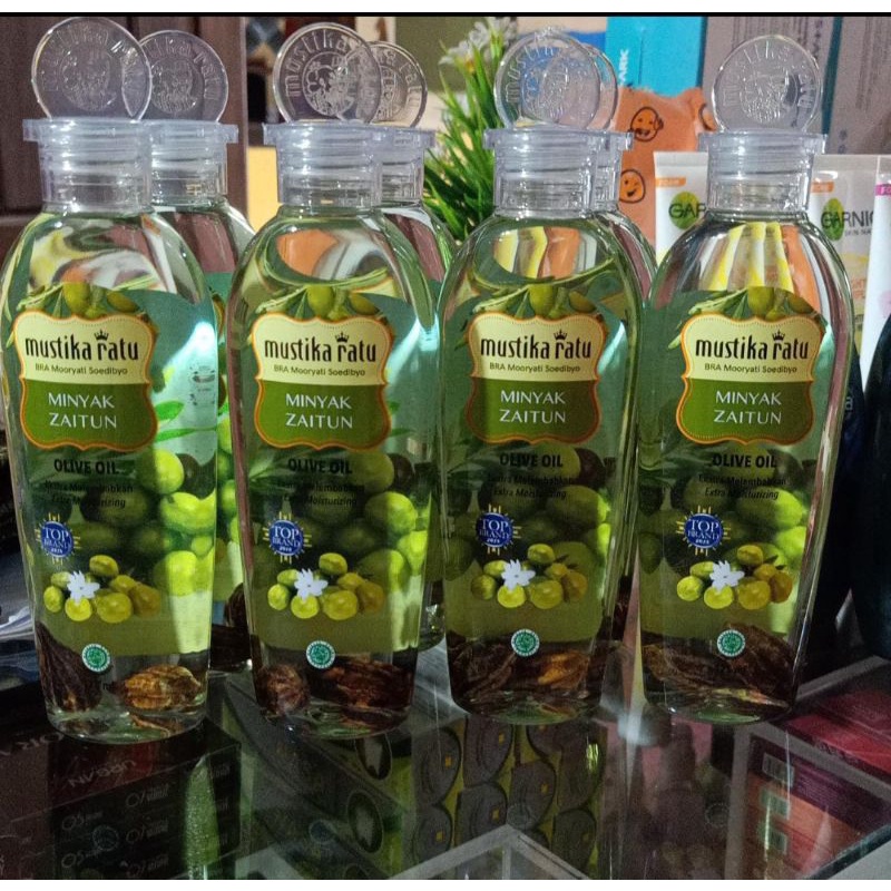 Mustika Ratu Minyak Zaitun |Herborist Olive Oil/Minyak pijat/Minyak Urut