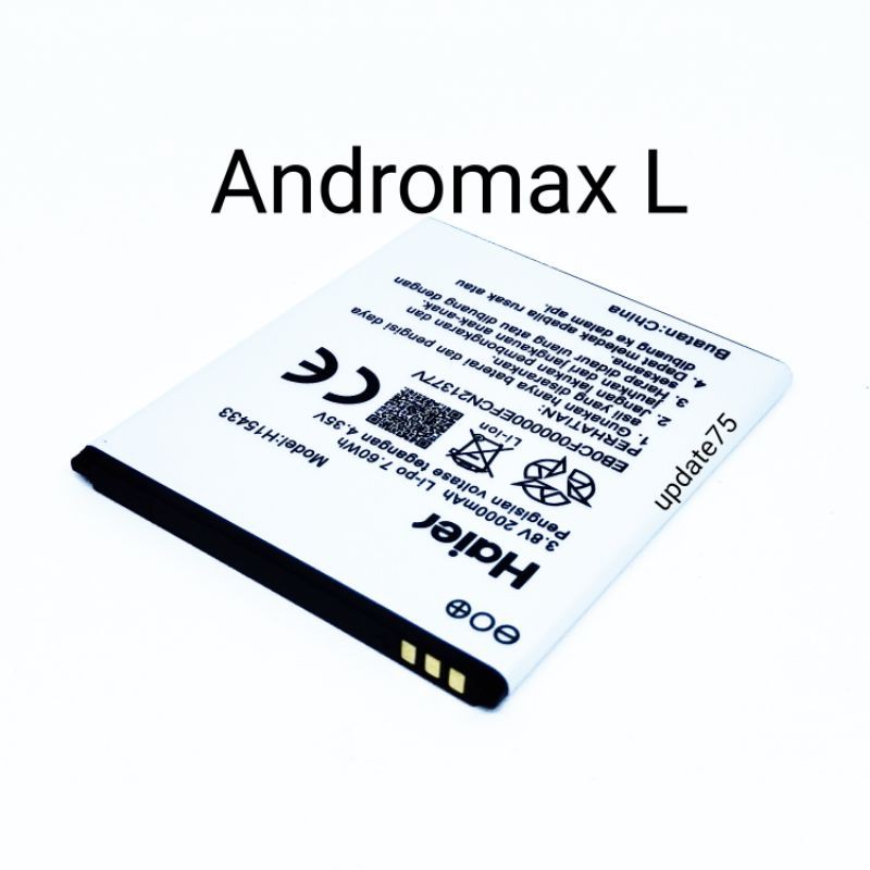 Baterai Andromax L B26D2H model H15433 original