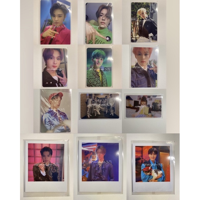 Mark Poetic favorite kihno kit poca Photo card photocard Yuta Taeil ten haechan chenle Polaroid NCT 