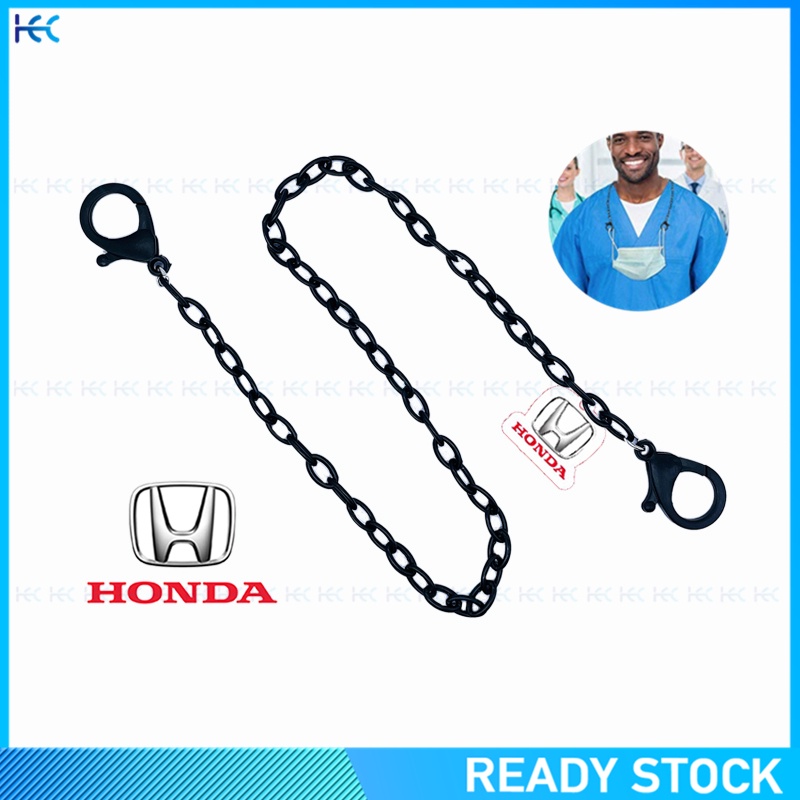 New Pendant Mask Chain Mask Anti-lost Lanyard with logo Honda