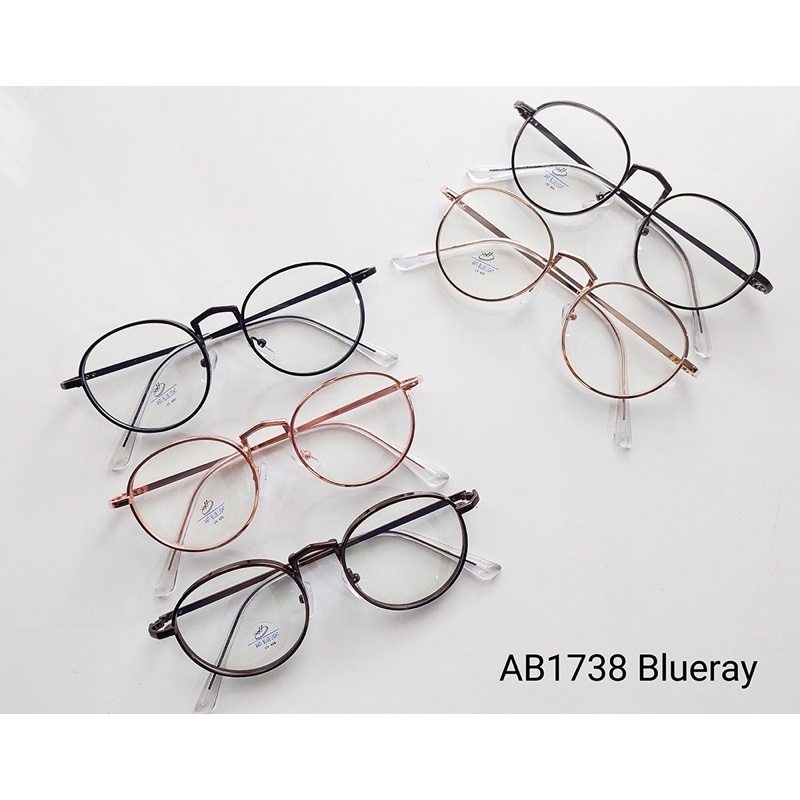 Kode 1738 AS [ paket frame + lensa anti radiasi ]