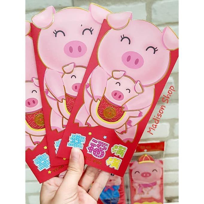 

Angpao Imlek/aksesoris imlek Angpao Babi Profesi Tahun Baru Imlek 2019