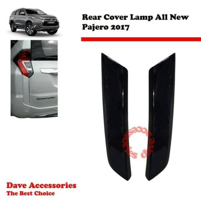 Read cover stop lamp mobil all new Pajero ( Putih , Hitam, Abu, Silver, Dewo bronze metalic)