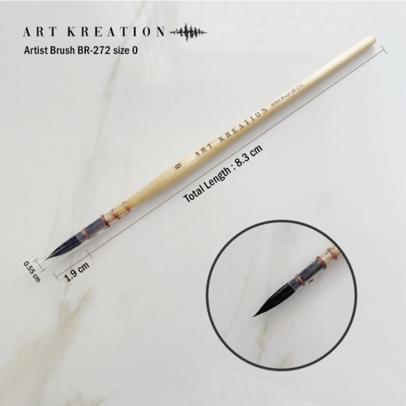 

Art kreation syntetic squirrel brush