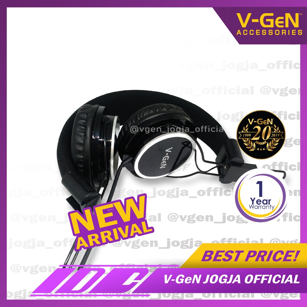 Headset V-GeN VHD1-06 Extra Bass VGEN