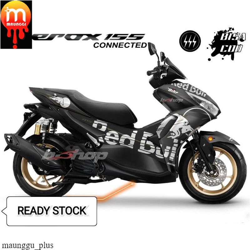 Decal all new aerox full body Striping full body aerox conected 155 Sticker variasi motor aerox Stik