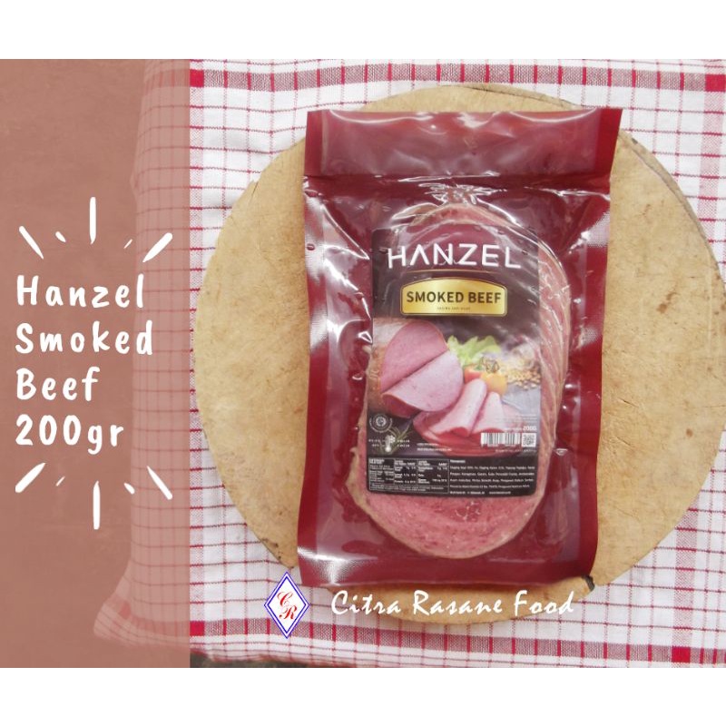 

Hanzel Premium Smoked Beef 200gr