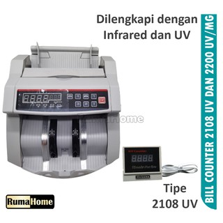 Mesin Penghitung Uang dengan UV, infra red dan magnetic