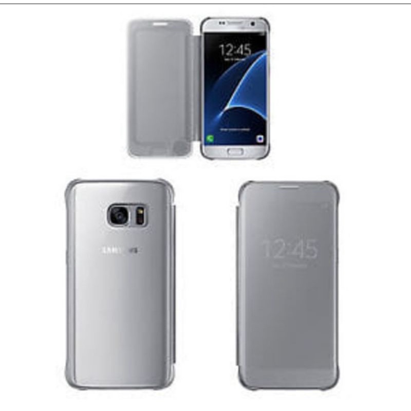 ORIGINAL SAMSUNG CLEAR VIEW COVER GALAXY S7 SM-G930F FLIP COVER ORIGINAL RESMI