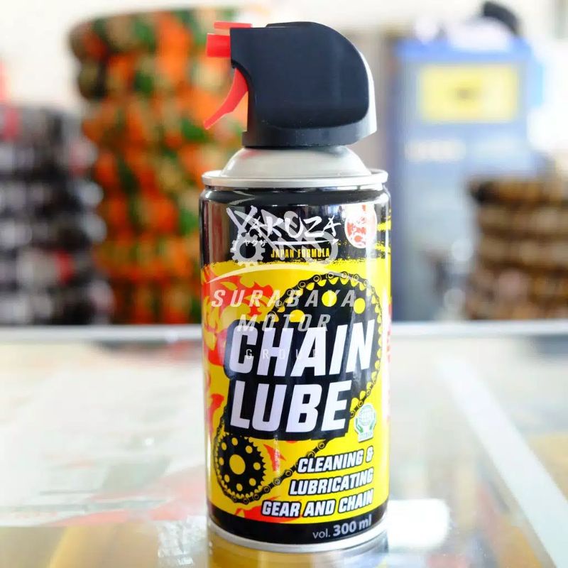 Oli Rantai Yakuza 300ml Semprot Chain Lube Chainlube Jepang Sepeda Gunung Motor