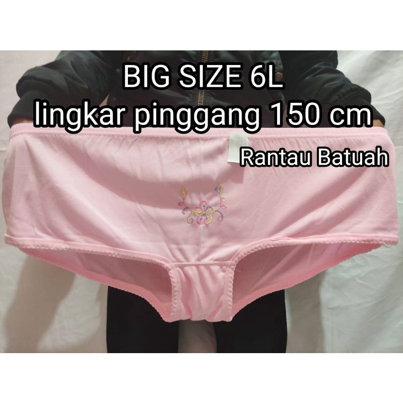 celana dalam wanita super jumbo/cd jumbo size 4L 5L 6L