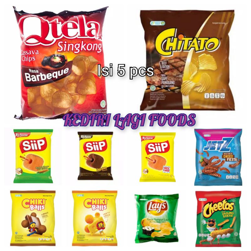 

SNACK BERBAGAI BRAND DAN RASA 10 pcs promo termurah