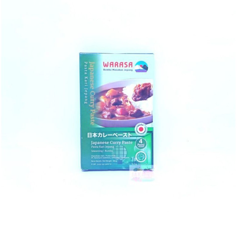 

(BAHAN MASAKAN) WARASA JAPANESE CURRY PASTE 80G