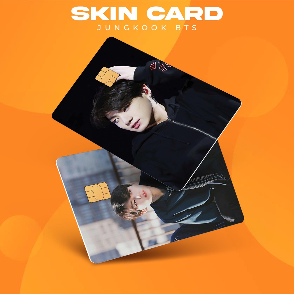 [BM Skin Card] Jungkook BTS Edisi 3 ||  Garskin | Cover ATM / E - Money / Flazz - Anti Air