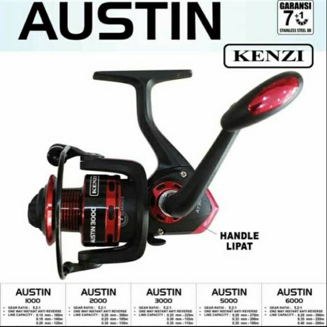 Reel KENZI AUSTIN 1000 / 2000 / 3000