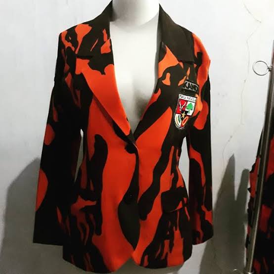 DnLa Jas Loreng Pemuda Pancasila Blazer Srikandi Jas Wanita Jas almamater pemuda pancasila jas