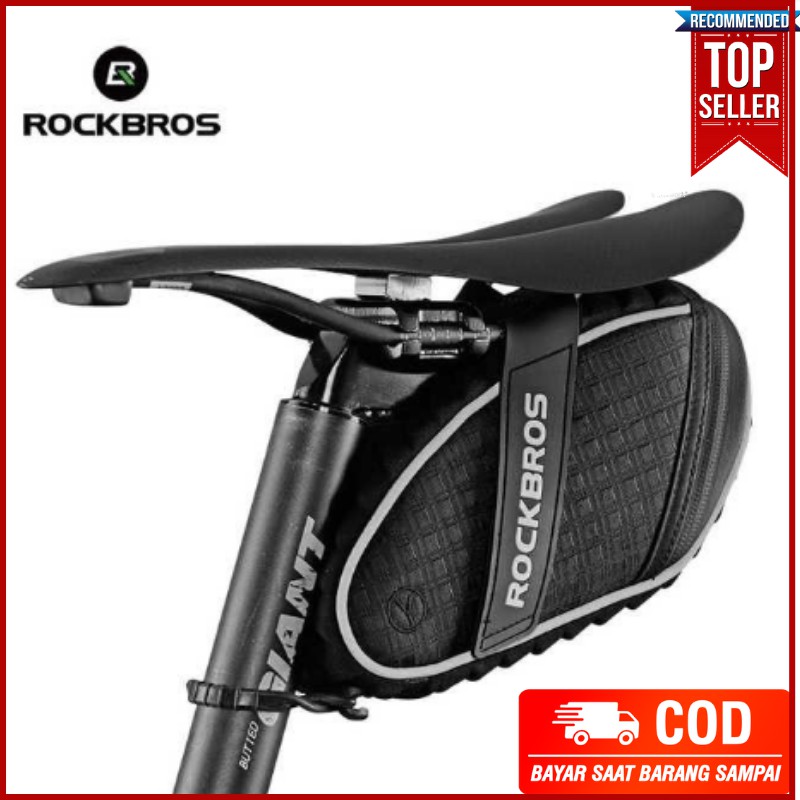 Tas Sepeda Saddle Bag Gowes Belakang sadel 3D Shell Perlengkapan Aksesoris Sepedah Waterproof CB852