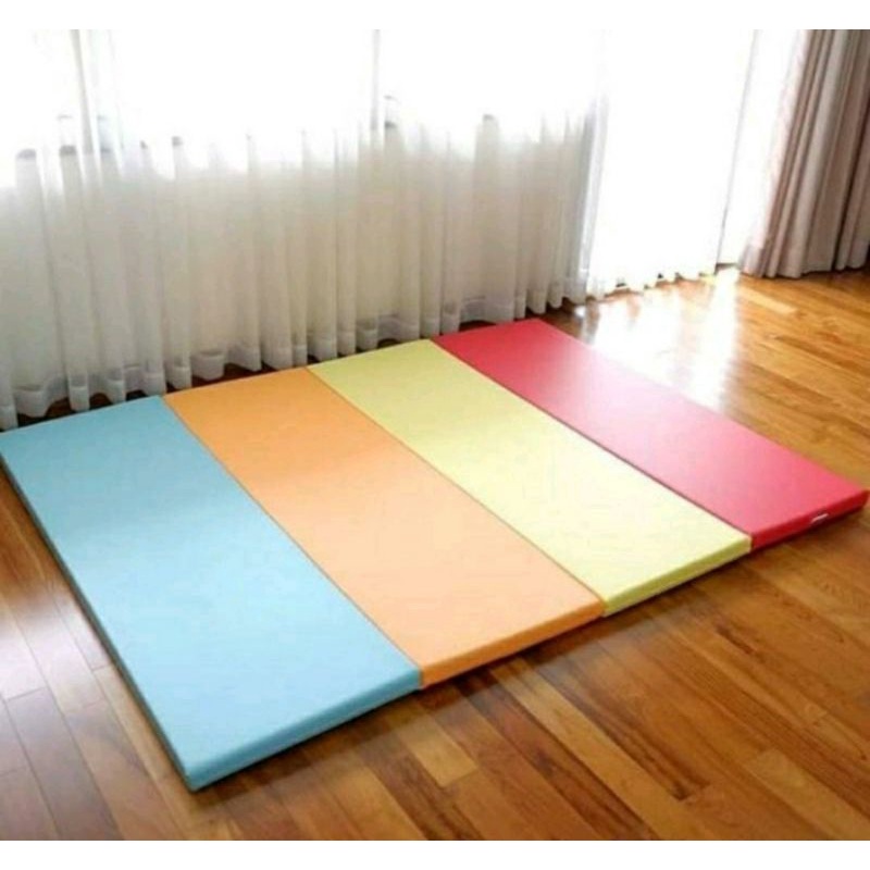 Matras lipat Tempat Bermain anak anak anti air - matras pagar pengaman -matras fenceguard ukuran cos