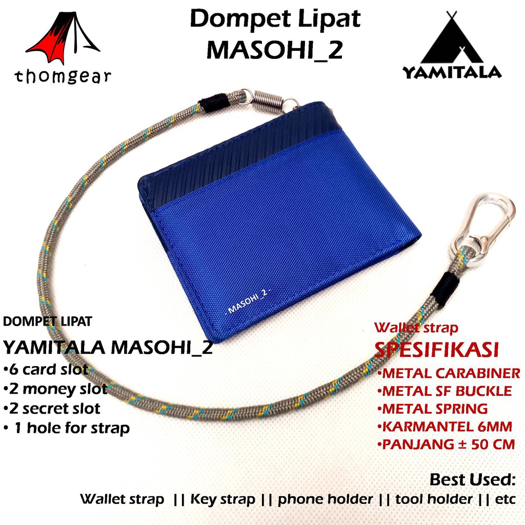 Thomgear Yamitala Dompet Lipat Masohi 2 Original