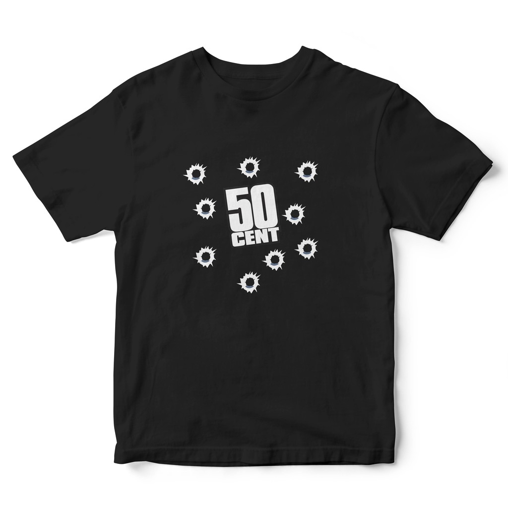 50 Cent Tshirt Black