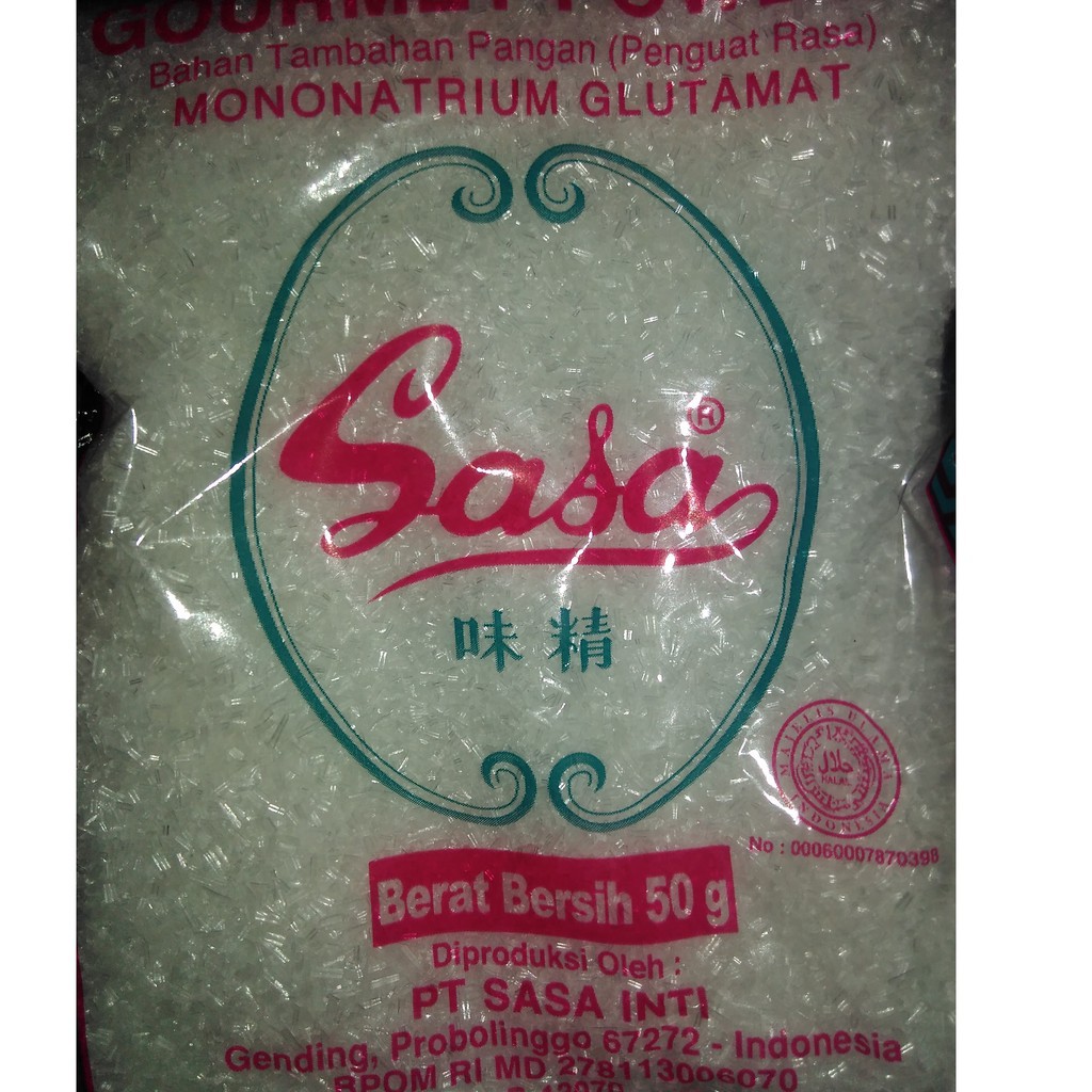 

sasa bumbu penyedap/penguat rasa 50gr