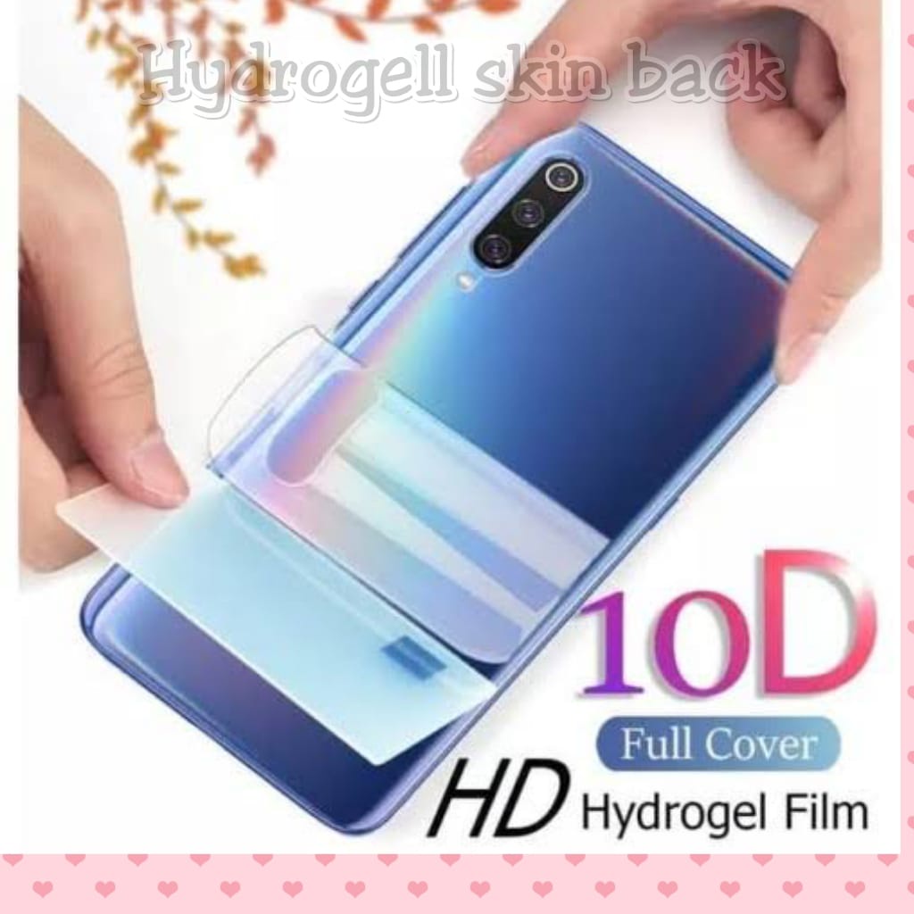 VIVO Y20 / Y20i / Y20S / Y20 SG  / Y21 2021 / Y21S / HYDROGELL BACK PELINDUNG BELAKANG HP ANTI JAMUR