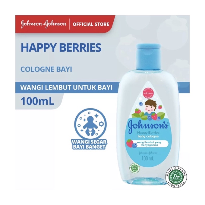 Johnson&amp;Johnson Cologne 100ml baby oil johnson 125ml