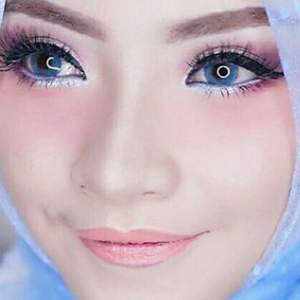 SOFTLENS MINUS DAN NORMAL NEWBLUK BLUE 15mm (0.00 sd -6.00) GRATIS TEMPAT SOFLEN