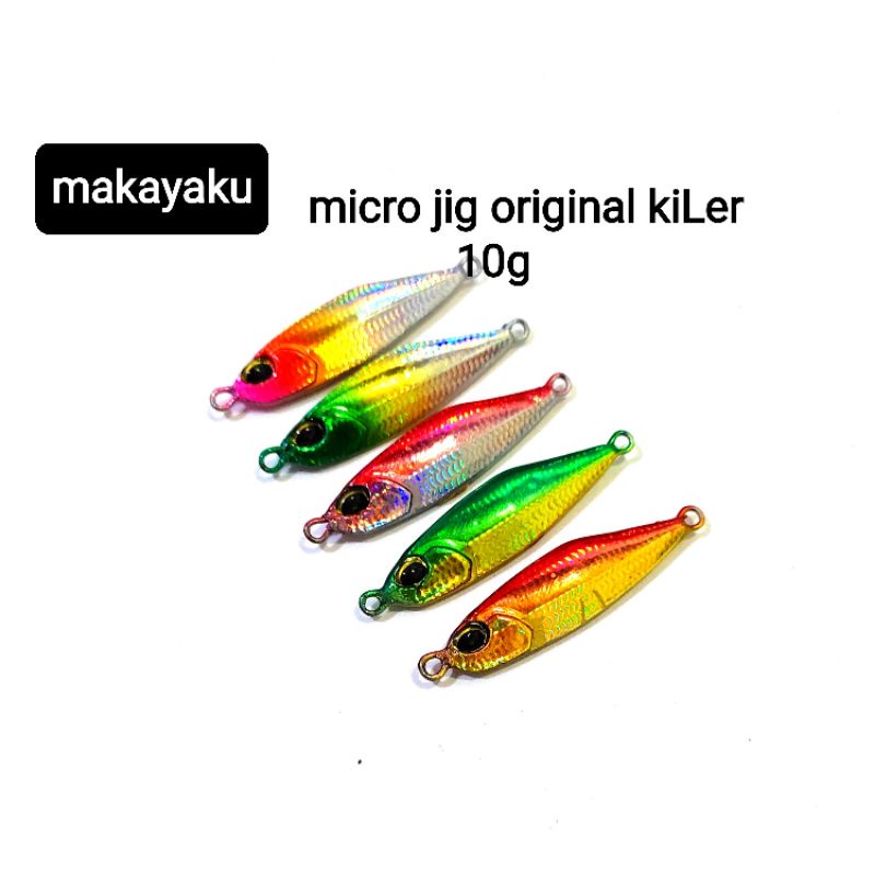 umpan micro jig 10g umpan metal jig 10g umpan jig micro jig kiler ultralight