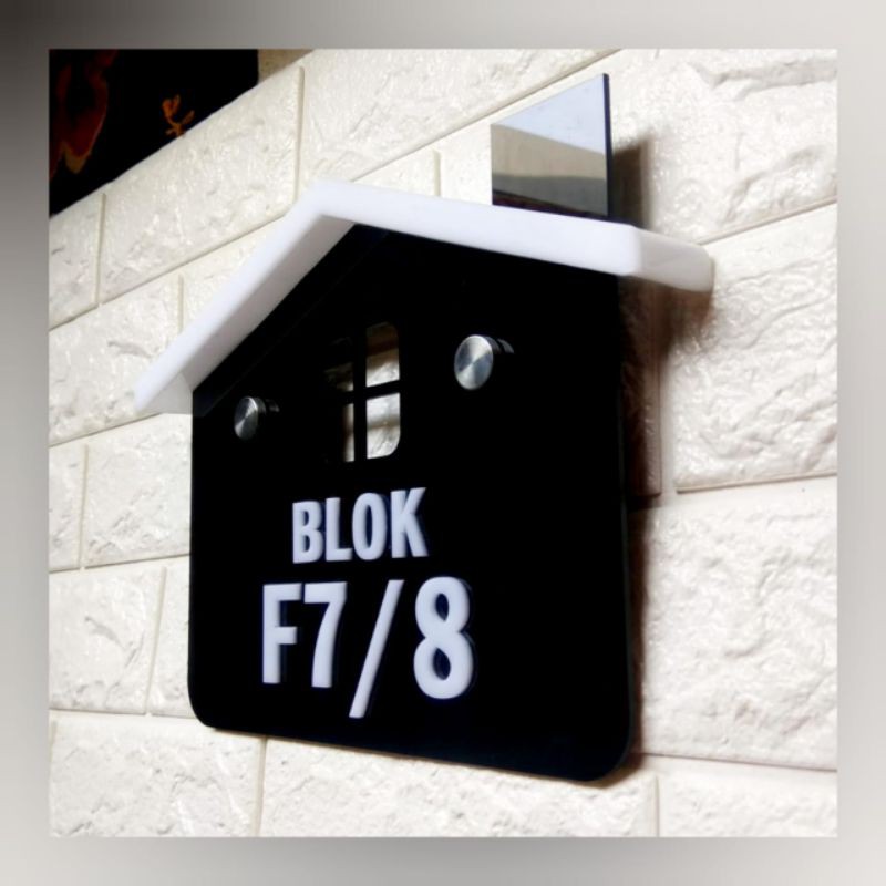 

Nomor Rumah Acrylic Unik
