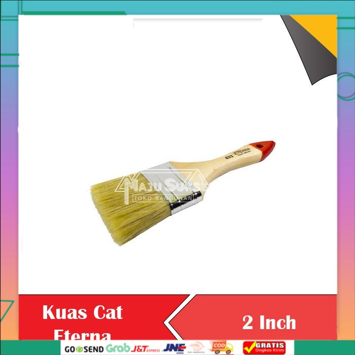 

KUAS CAT ETERNA 633 2 INCH KUAS GAGANG KAYU TEBAL KOAS CAT PAINT BRUSH KUAS CAT 2 " KUAS ETERNA ASLI Terbaru