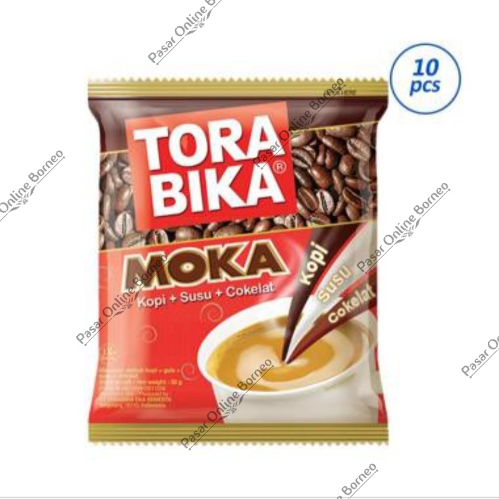 Kopi Bika Moka 1 Renceng Isi 10 Pcs Bungkus