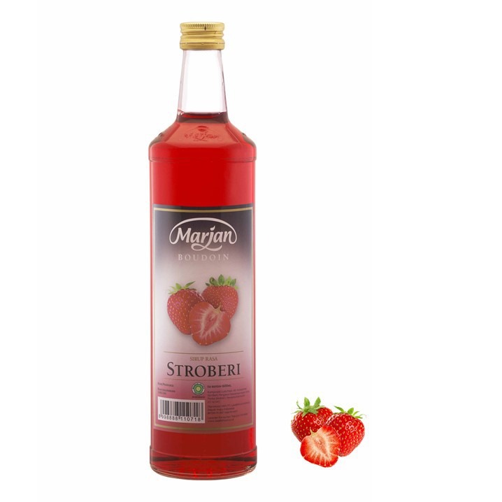 

Marjan Boudoin Syrup Strawberry 460 Ml