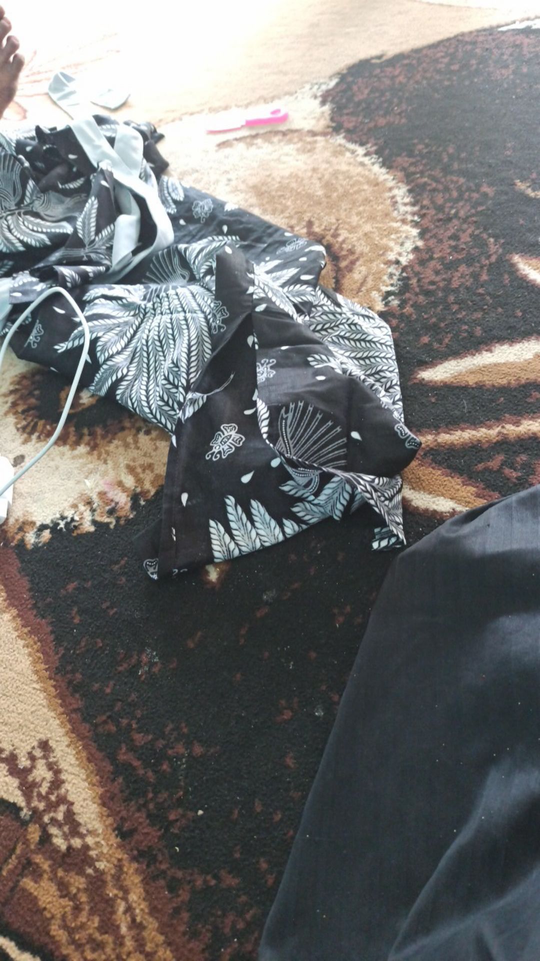 Maura Couple - Sania Ruffle Batik Couple Ori Ndoro Jowi Dnt Garansi Termurah Shopee - Batik Kebaya 4