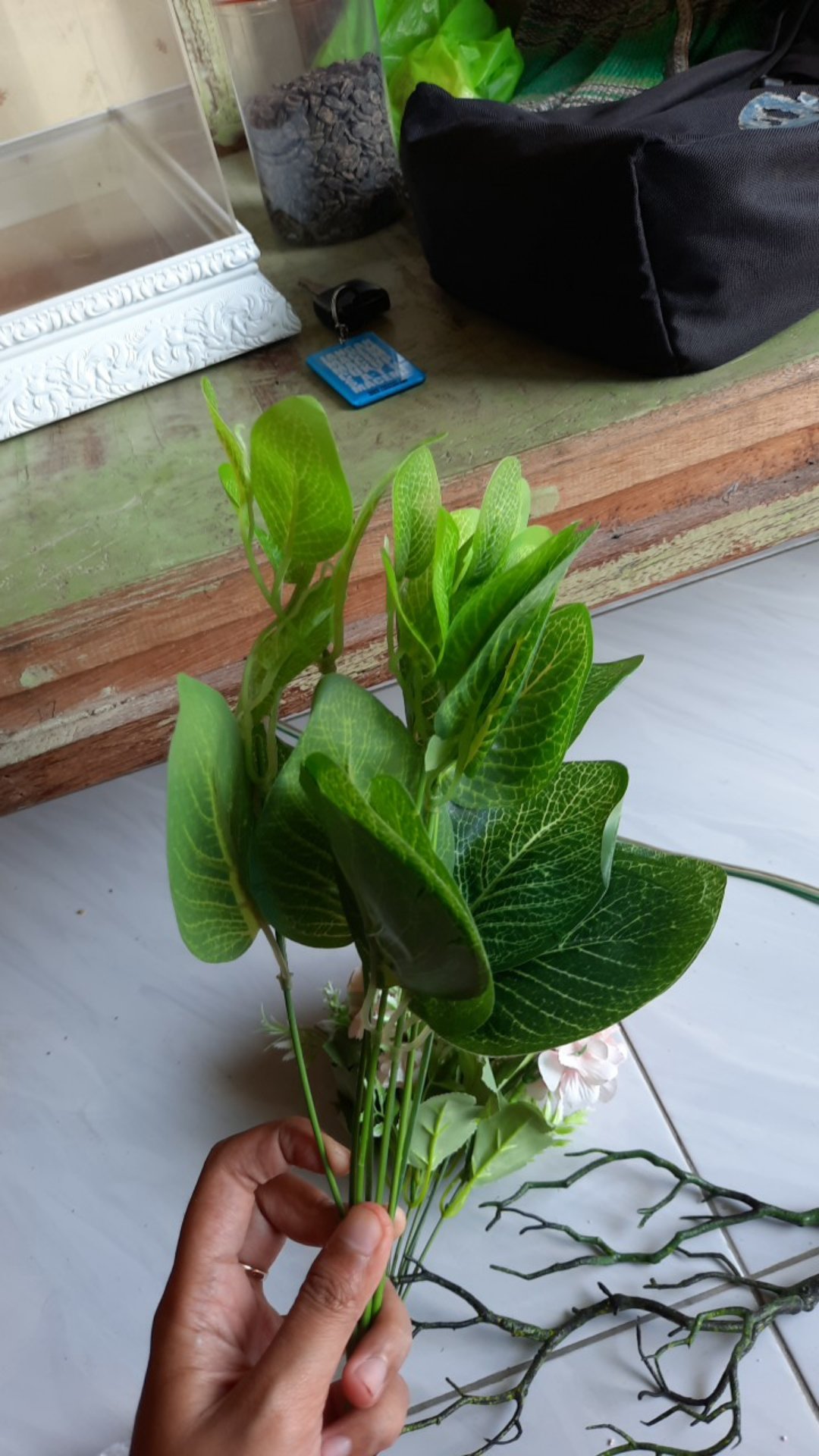 Al05 Daun Sirih Artificial Tanaman Hias Houeplants Dekorasi Ruangan