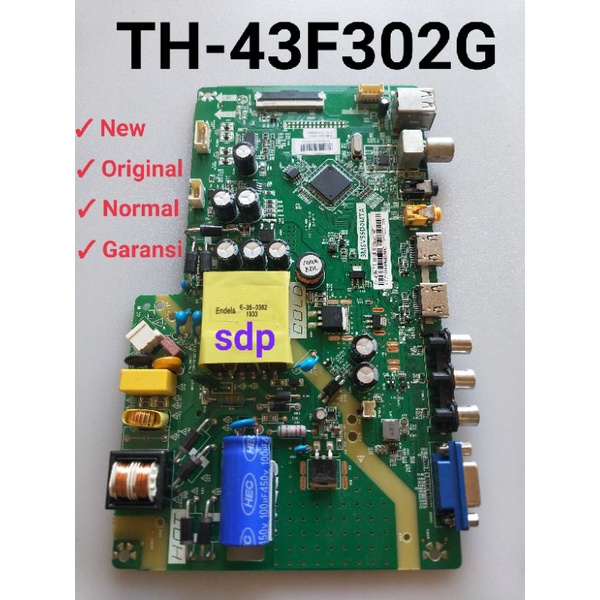 Mainboard TV Panasonic TH-43F302G - MB panasonic 43f302g - MB 43f302g - 43f302g