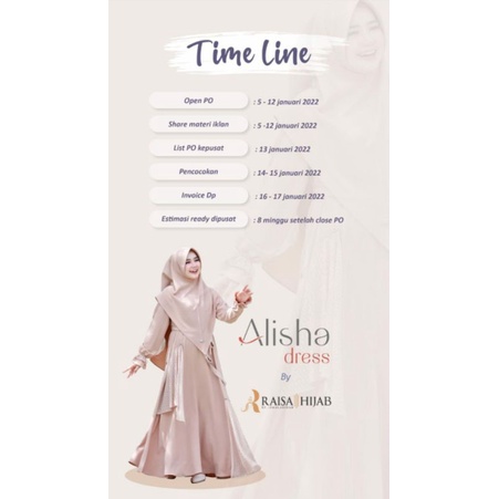 ALISHA DRESS BY RAISA HIJAB
