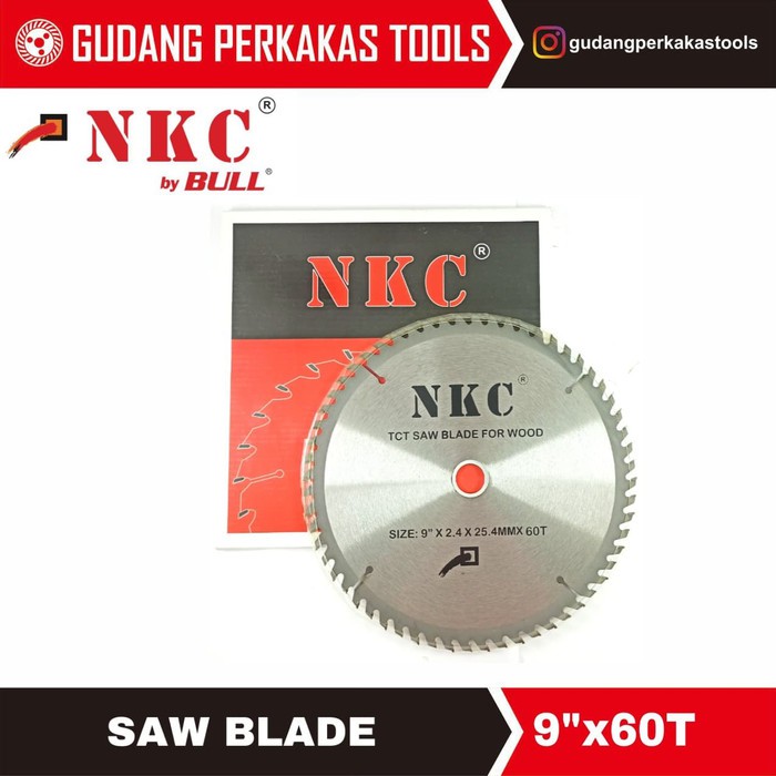 SBO TCT Circular Saw Blade 9"x60T NKC SEBELUM KEHABISAN