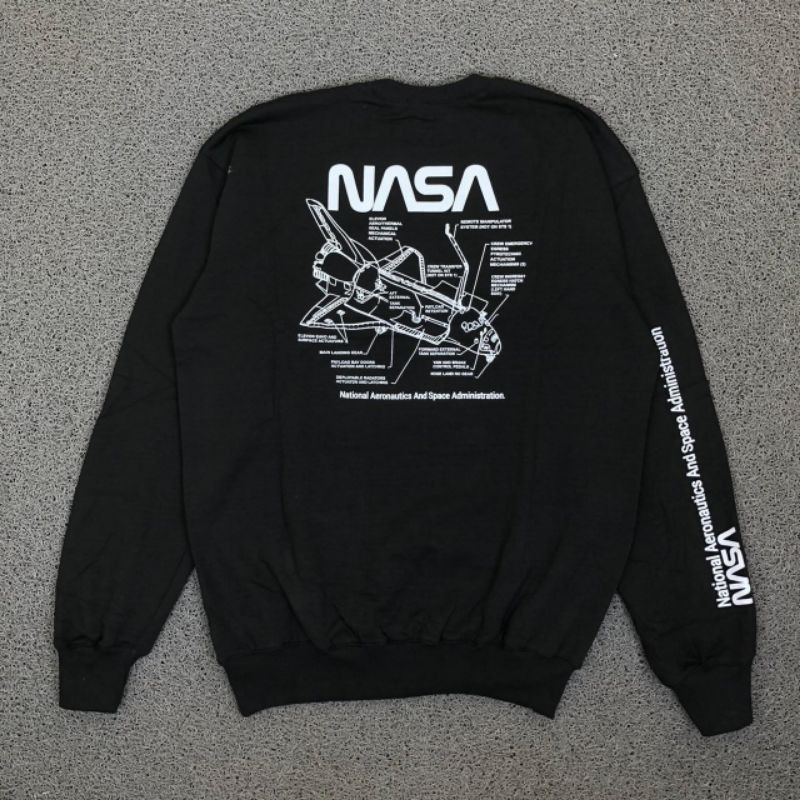 CREWNECK SWEATER NASA HIGH QUALITY CASUAL HYPE FASHION PRIA