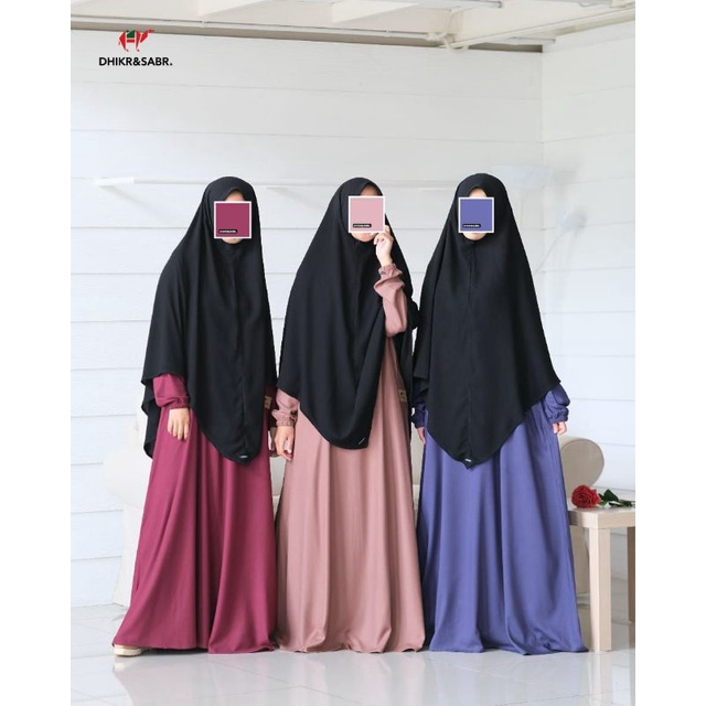 [COD] Gamis Rayon Terbaru || Dhikr Clotes TERLARIS  Dhikr Roja Series(Blue, Rose,Gold,Maroon)