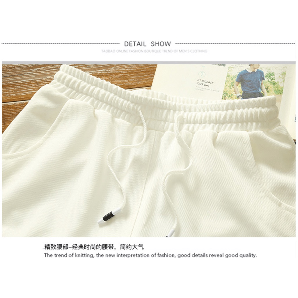 Celana Pendek Pria - Celana Pria Dewasa Jogger Sport Santai - Korean Short Pants