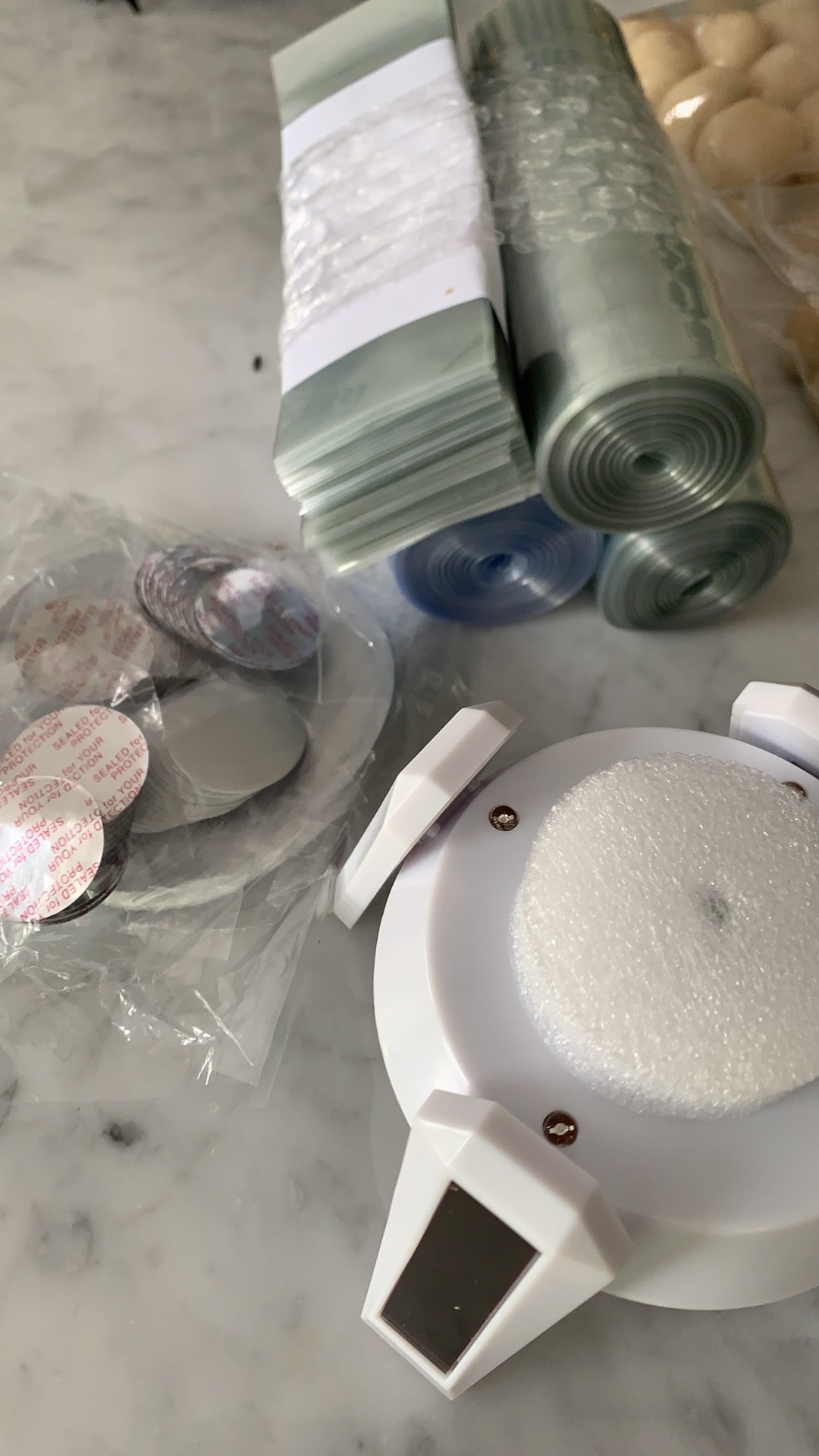 200pcs Seal Botol Pet 3cm - Seal Alumunium Foil Botol Pet - Botol Cimori