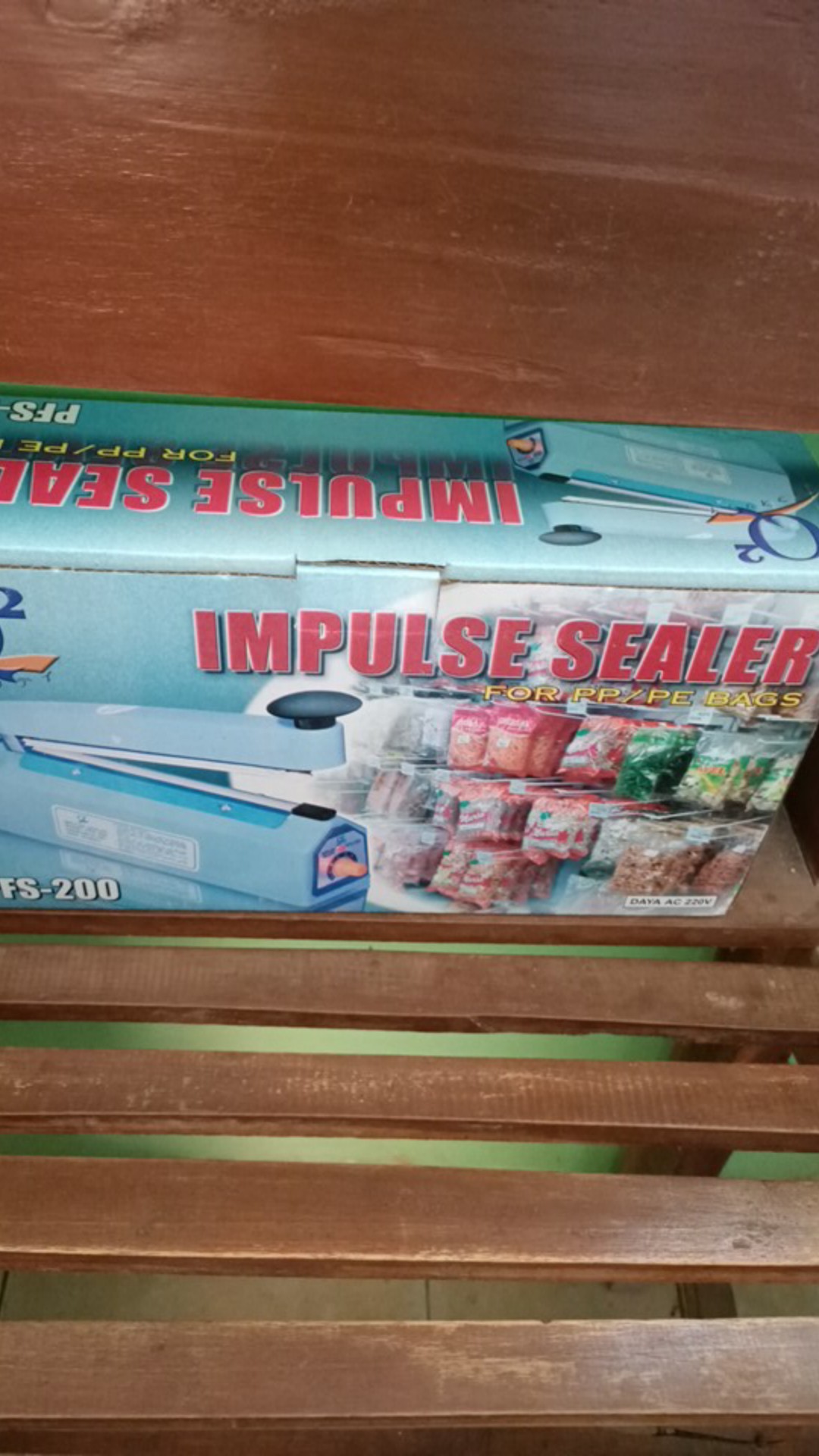 Impulse Sealer Q2 20 Cm - Alat Perekat Plastik 200 Mm Press Kemasan Makanan Mini Murah