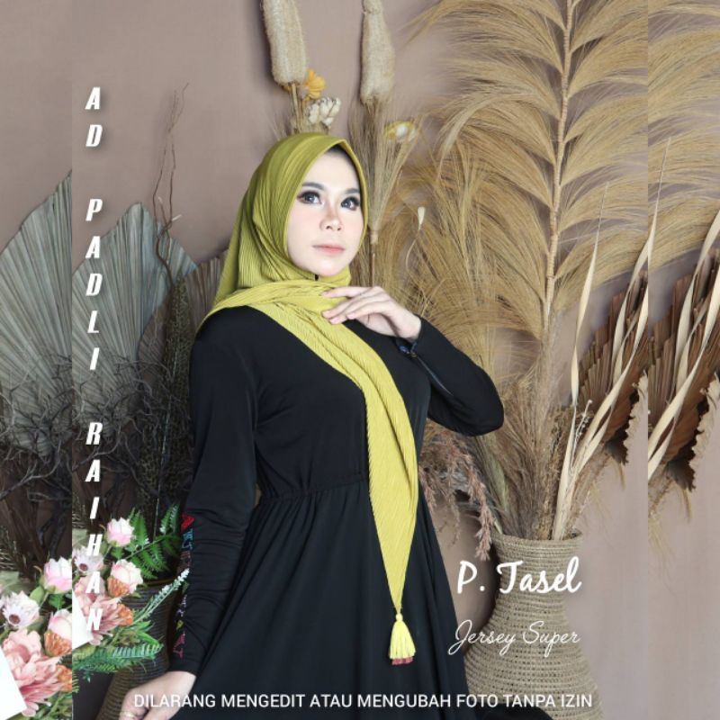 Segitiga instan pet plisket tasel Ori Padli Raihan