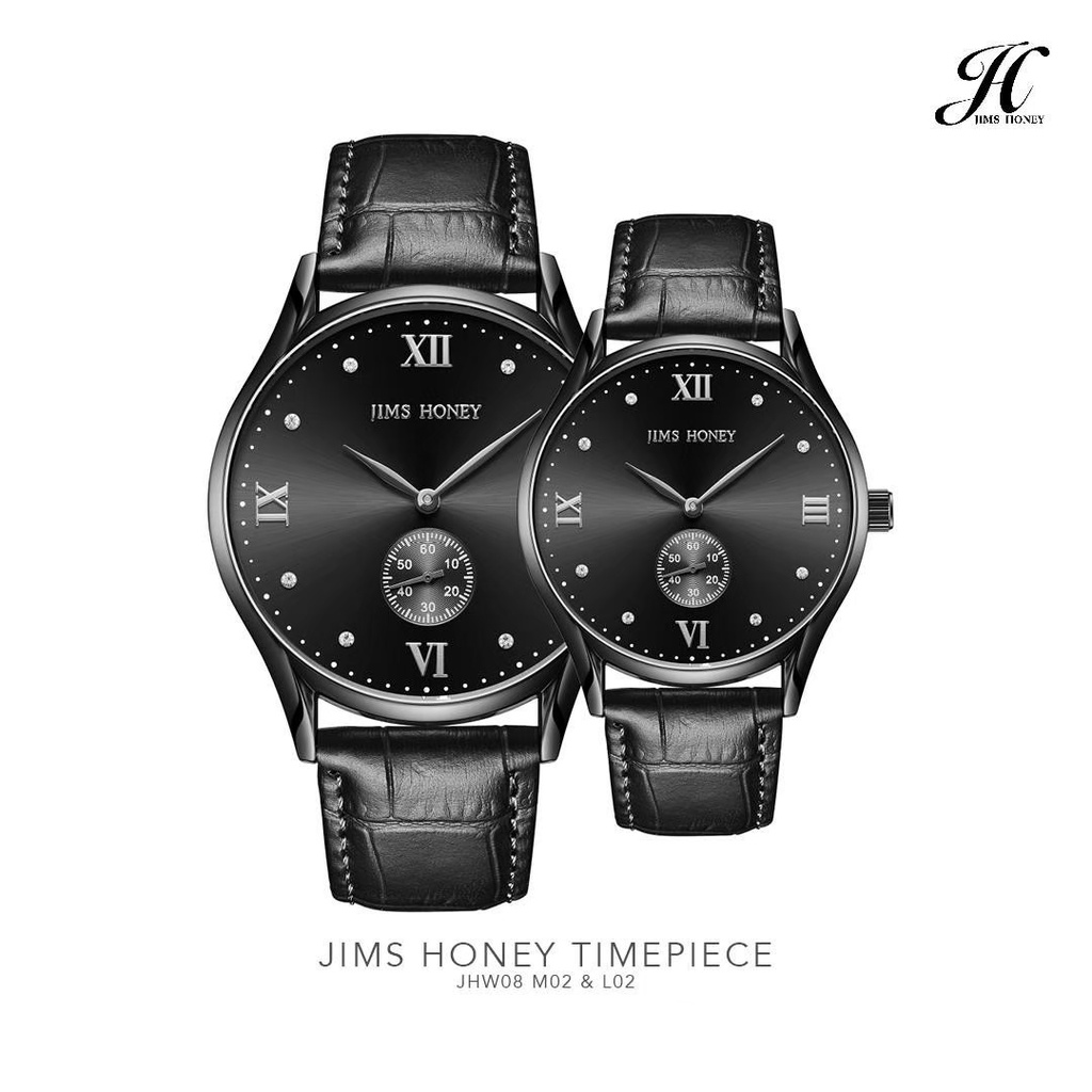 (BISA COD) JAM TANGAN CEWEK COUPLE COWOK TERBARU JIMSHONEY IMPORT MURAH JHW 08 PROMO (FREE BOX)