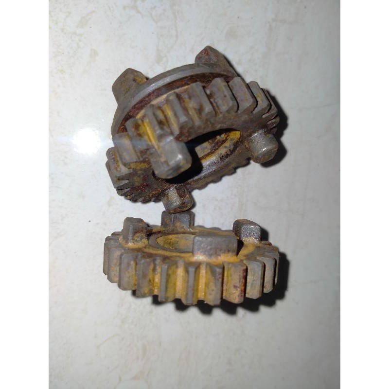 gigi gear gir rasio ratio primer sekunder nomor 4 mata 25T 25T CB XL 125 XL125