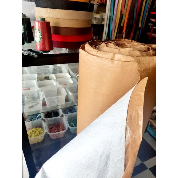 Pelapis T103 berperekat / pelapis tas /untuk membuat kokoh tas / bahan tas ( dijual per meteran)